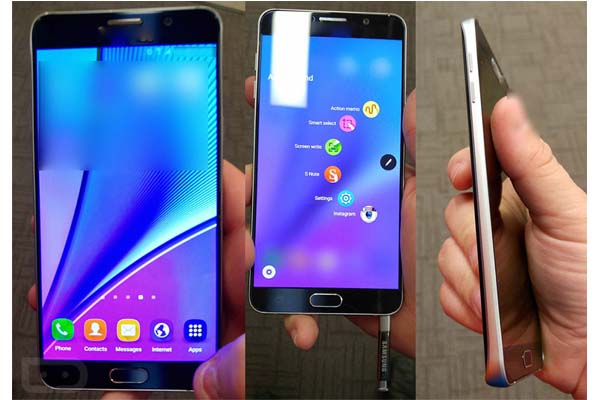 Wujud Galaxy Note 5 Terungkap