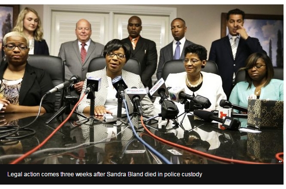 Keluarga Sandra Bland Gugat Polisi Texas