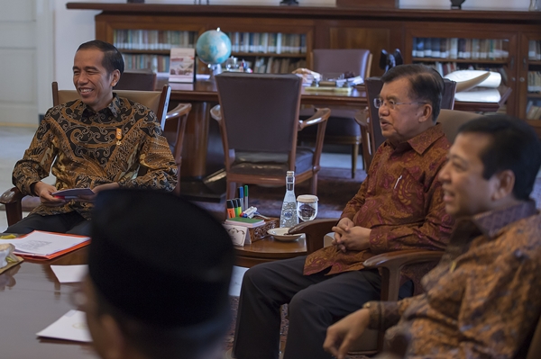 Jokowi Adakan Pertemuan dengan Pimpinan Lembaga Negara