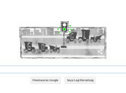 Google Doodle Peringati Ultah ke-101 Sistem Lampu Lalu Lintas Listrik Pertama
