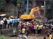 Gedung Runtuh di India, Belasan Orang Tewas