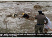 Suhu Iran 72 Derajat Celsius, Arab Saudi Banjir Bandang