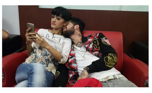 Foto Mesra Jupe dan Diego Michiels