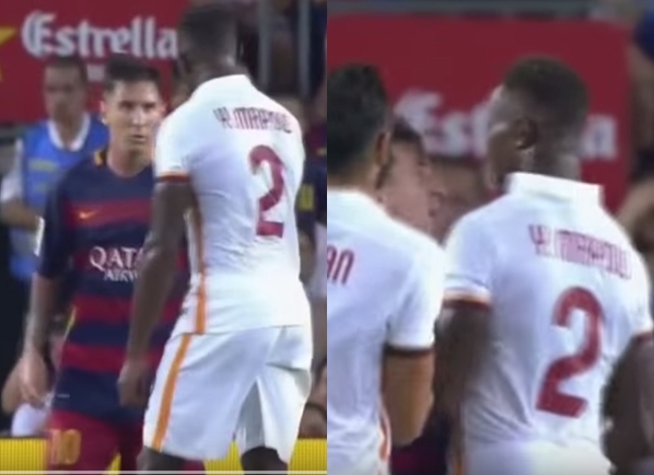 Lionel Messi Hajar Bek AS Roma