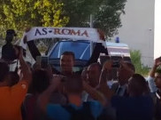 Ribuan Fans Roma Sambut Kedatangan Edin Dzeko