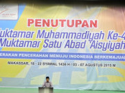 JK Tutup Mukmatar Muhammadiyah ke 47