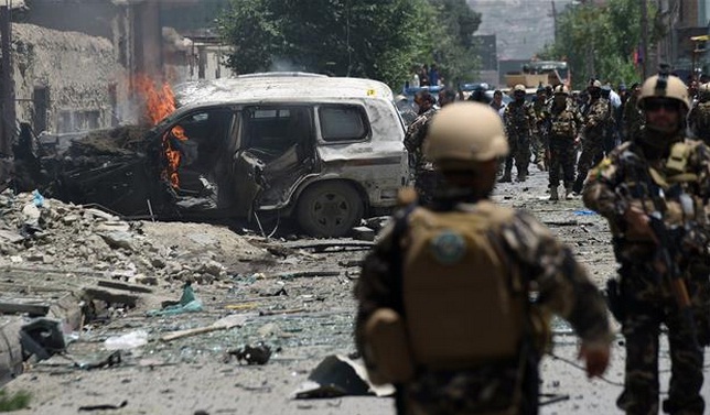 Serangan Bom Bunuh Diri Hantam Gedung Akademi Polisi Afghanistan