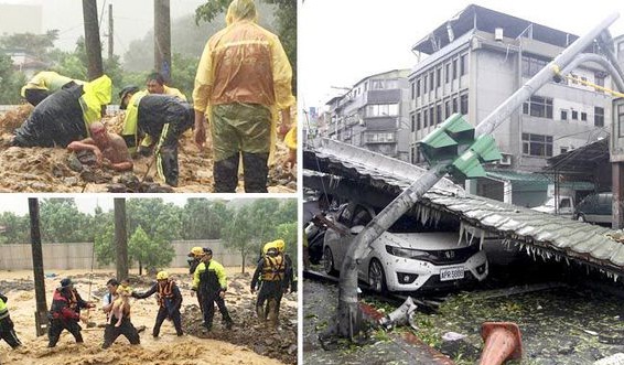 Topan Soudelor Taiwan Telah Memakan 20 Korban Jiwa