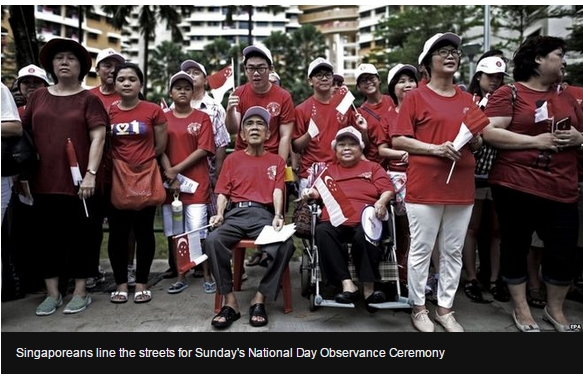Singapura Rayakan 50 Tahun Kemerdekaan