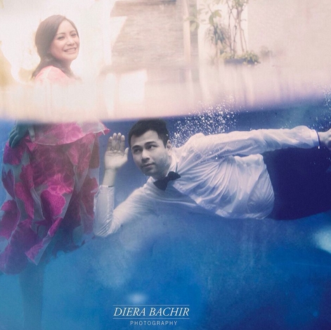 Raffi-Gigi Foto Kehamilan 'Underwater'
