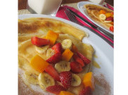 French Crepes Buah Cocok untuk Sarapan