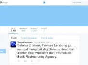 Pasca Dilantik Jadi Menteri, Akun Palsu Thomas Lembong Muncul di Twitter