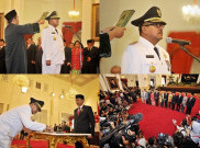 Pelantikan Gubernur Banten Rano Karno