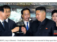 Kim Jong-un Eksekusi Mati Wakil Perdana Menterinya