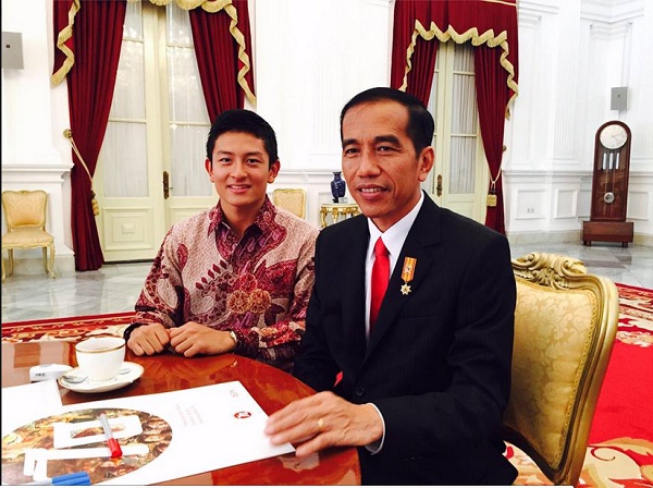 Jokowi Dukung Pebalap Rio Tampil di F1 