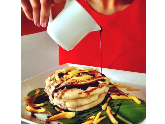 Resep Pancakes Nangka Saus Gula Jawa