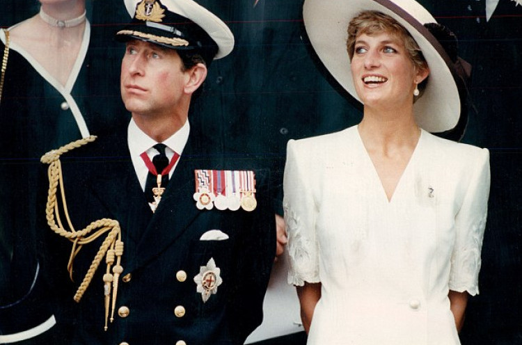 Beredar Foto Pernikahan Putri Diana yang Tak Pernah Terpublikasi
