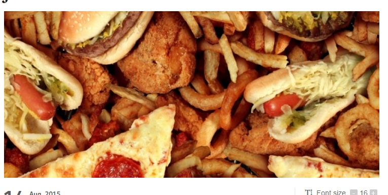 Warga Australia Mengonsumsi Junk Food Terbanyak di Dunia