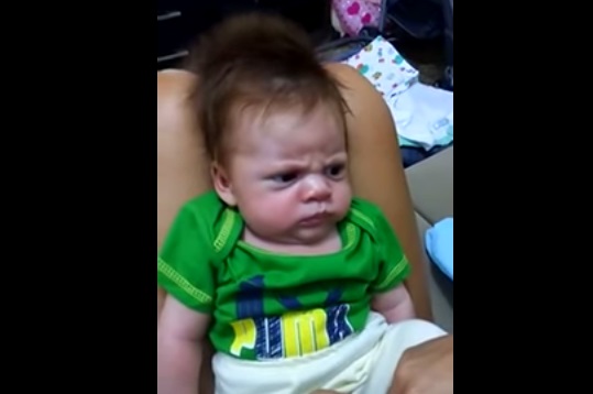 Video Bayi ‘Ngamuk’ Gegerkan Netizen