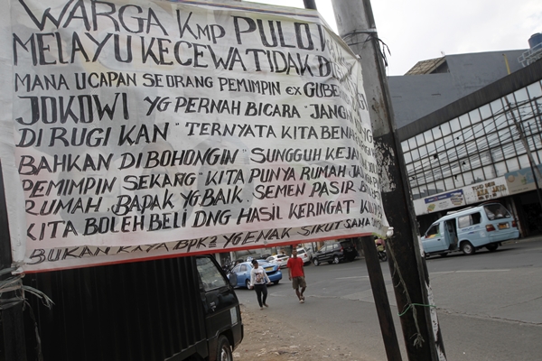 Kado HUT RI, Warga Kampung Pulo Bakal Digusur 