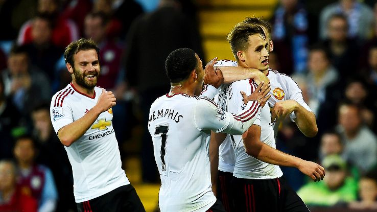 Bekuk Aston Villa, Manchester United Gondol Tiga Poin