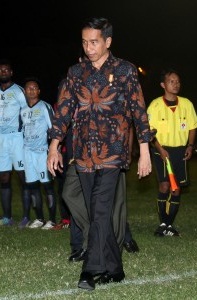 Jokowi Hadiri Pembukaan Piala Kemerdekaan