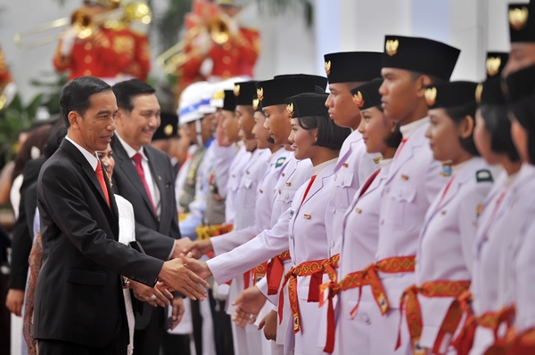 Pasukan Pengibar Bendera Pusaka 2015