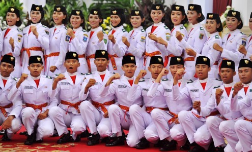 Ini Dia 68 Nama Anggota Paskibraka Nasional 2015