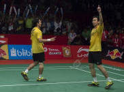 Hendra/Ahsan Raih Tiket Final Susah Payah