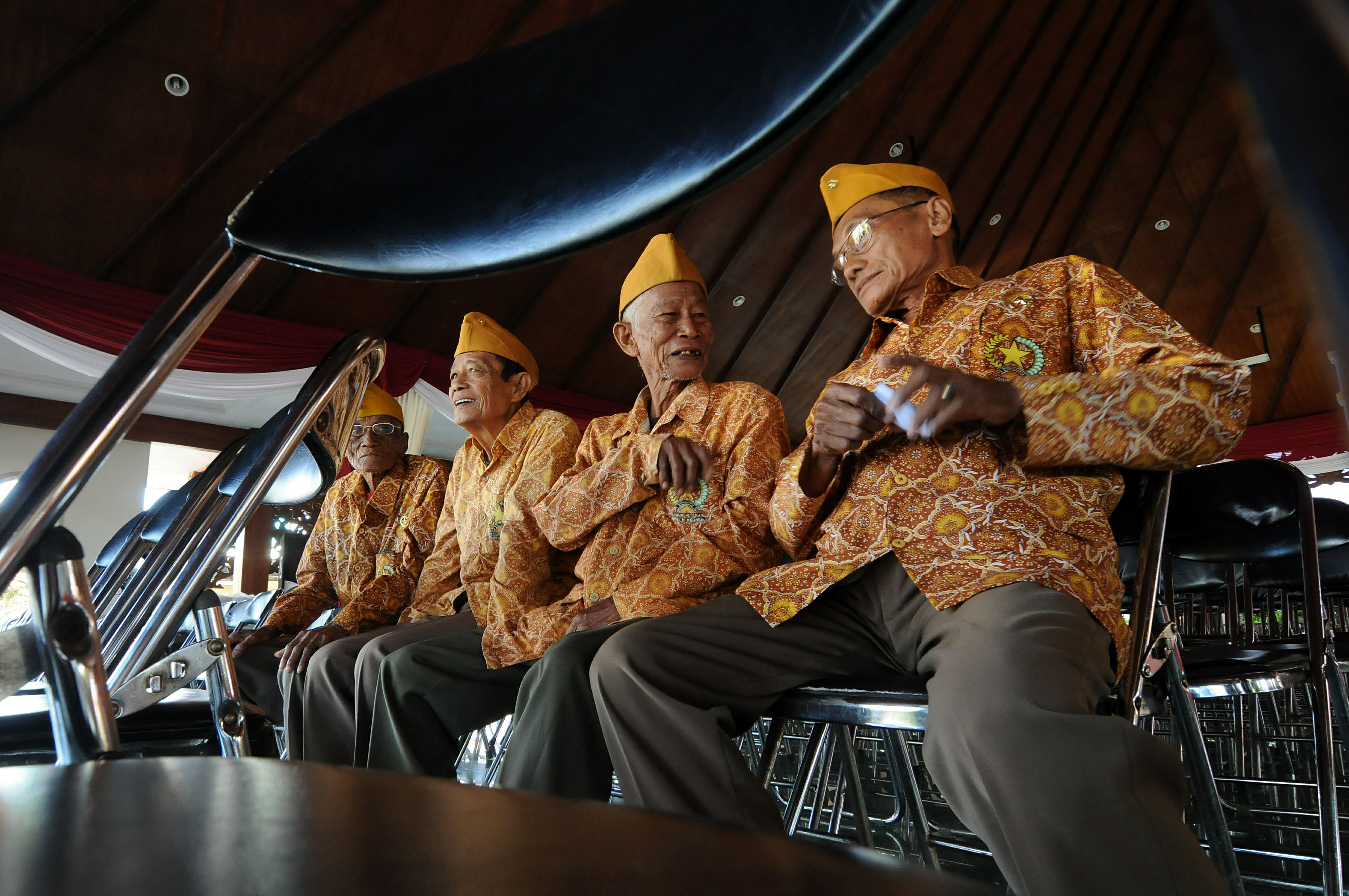 Silaturahmi, Jokowi Bertemu dengan Veteran RI