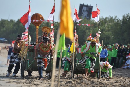 Kemeriahan Lomba HUT RI ke-70 di Sejumlah Daerah