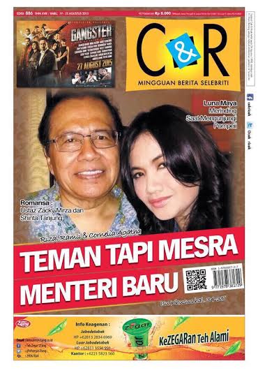 Cornelia Agatha Akui Pacaran dengan Menko Maritim Rizal Ramli