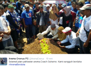 Ratusan Aremania Padati Peristirahatan Terakhir Suharno