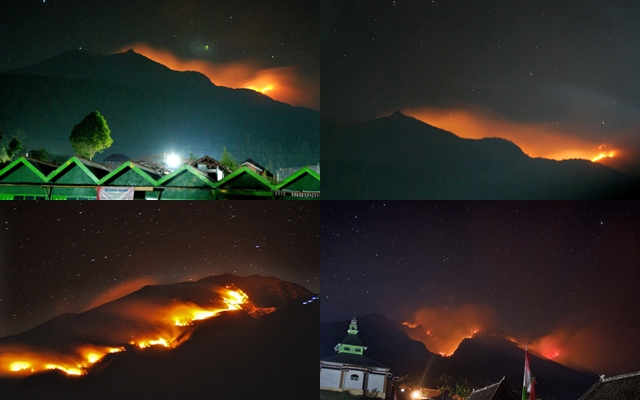 Kebakaran Gunung Merbabu