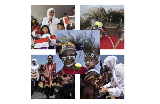 Peringatan Hari Anak Nasional di Papua