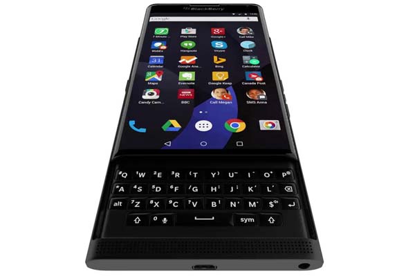 BlackBerry Venice Gunakan Desain Slider