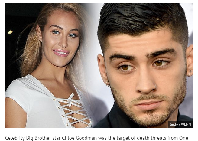 Dekat dengan Zayn Malik, Wanita Ini Dapat Ancaman akan Dibunuh
