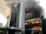 Gedung Medan Plaza Habis Terbakar