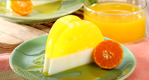Resep Puding Kelapa Jeruk