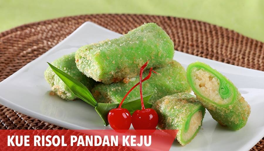 Resep Kue Risol Pandan Keju