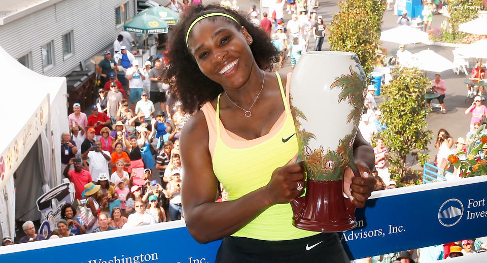 Serena Pertahankan Gelar Cincinnati Dengan Susah Payah