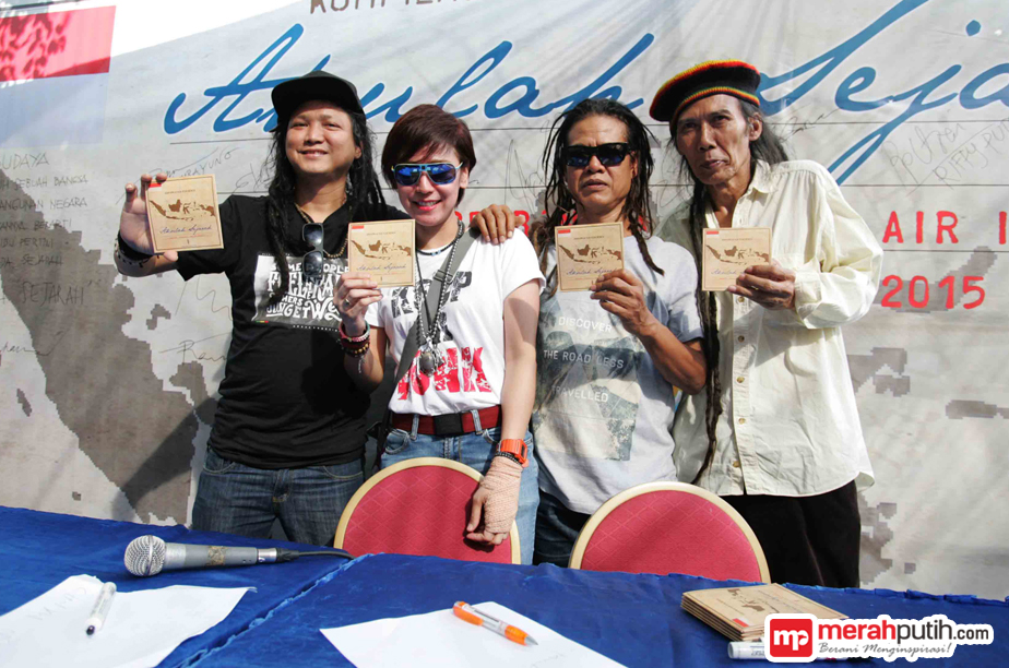 Peluncuran Album Akulah Sejarah Tony Q Rastafara