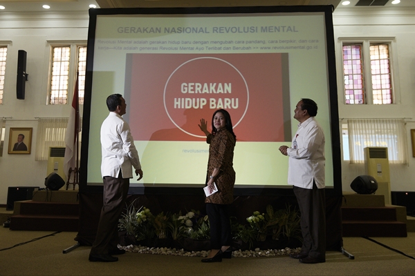 Peluncuran Situs Gerakan Revolusi Mental