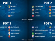 Barcelona dan Real Madrid Beda Pot di Liga Champions