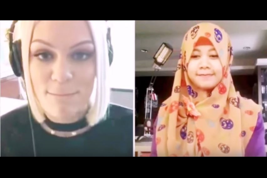 Duet Bareng Jessie J, Gadis Cilacap Gemparkan Dunia Maya