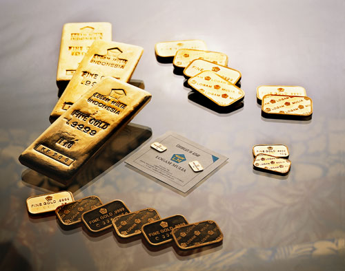 Harga Emas Antam Stagnan 