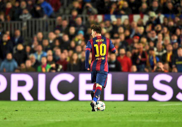 Lionel Messi Sabet Penghargaan Gol Terbaik UEFA 2014/15