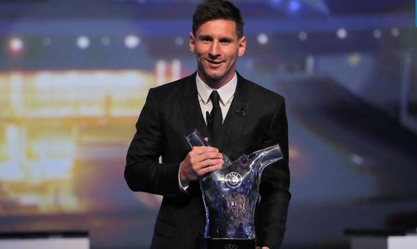 Lionel Messi Raih Gelar Pemain Terbaik Eropa 2014/15
