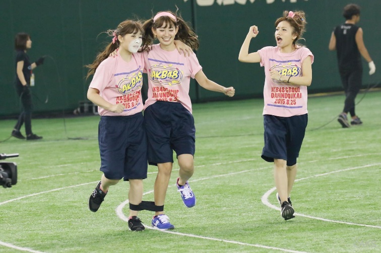 Serunya Kompetisi Olah Raga Para Member Sister Group AKB48