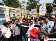 Demo Gerakan Lawan Ahok di Rumah Dinas Gubernur DKI Jakarta